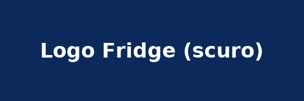 Logo Fridge su sfondo scuro